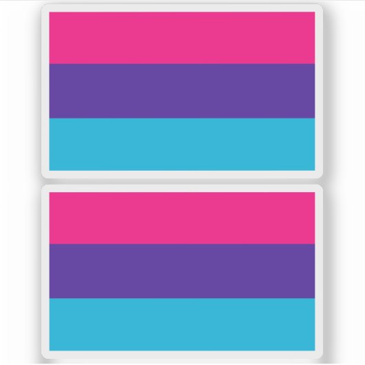 Androgyne trots sticker (Voorkant)