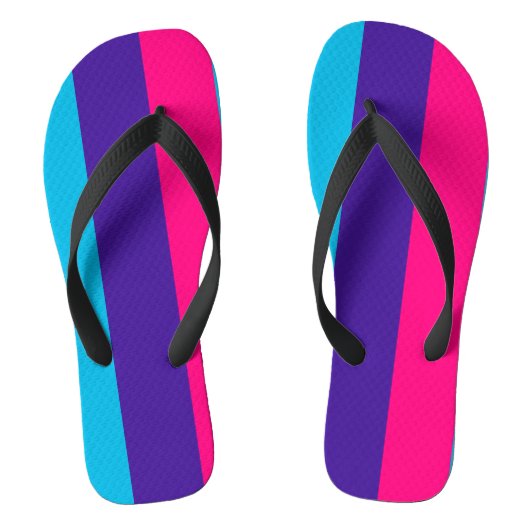 Androgyne trots teenslippers (Voetbed)