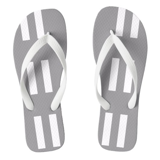 Androgyne trots teenslippers (Voetbed)