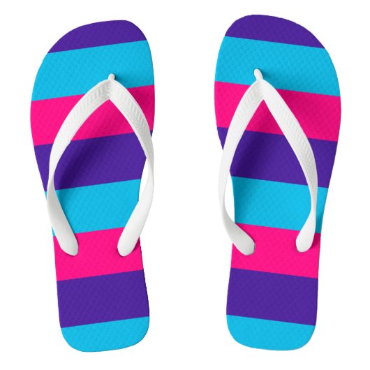 Androgyne trots teenslippers (Voetbed)