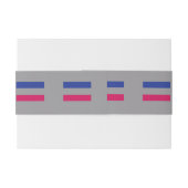 ANDROGYNE TROTS UITNODIGINGEN WIKKEL (Achterkant Voorbeeld)