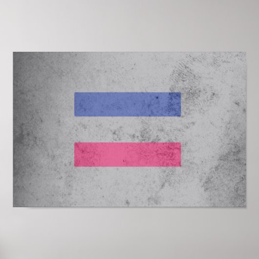 ANDROGYNE TROTSVAANDELING POSTER (Voorkant)