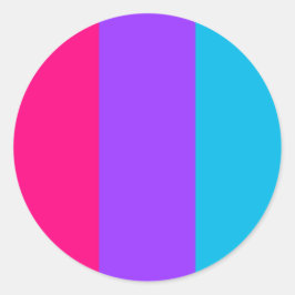 Androgynous Pride Circle Sticker