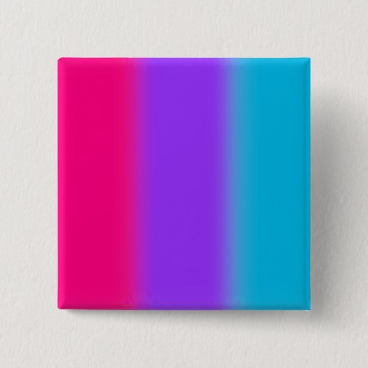 Androgynous Pride Gradiënt - Androgynous Vlag Vierkante Button 5,1 Cm (Voorkant)
