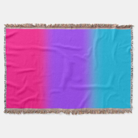 Androgynous Pride Gradient - Gift voor Androgynous Deken (Voorkant)