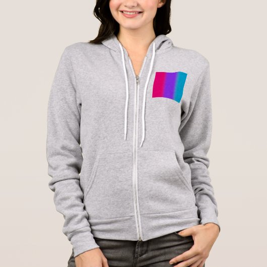 Androgynous Pride Gradient - Gift voor Androgynous Hoodie (Voorkant)