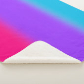 Androgynous Pride Gradient - Gift voor Androgynous Sherpa Deken (3/4)