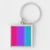 Androgynous Pride Gradient - Gift voor Androgynous Sleutelhanger (Voorkant)
