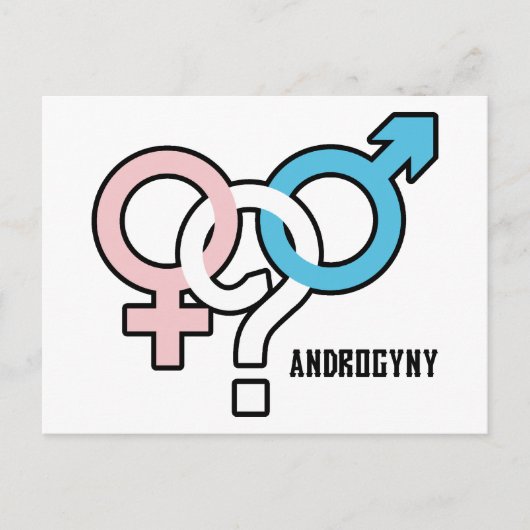 Androgyny Briefkaart (Voorkant)
