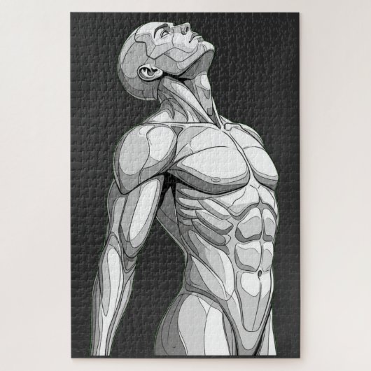 Android Anatomy: 1014 Piece Cyborg Puzzle Legpuzzel (Verticaal)
