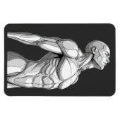 Android Anatomy: Cyborg Flexible Magnet Magneet (Horizontaal)