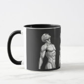 Android Anatomy: Cyborg Two-Tone Coffee Mug Mok (Links)