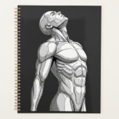 Android Anatomy: Futuristic Cyborg Daily Planner (Voorkant)