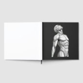 Android Anatomy: Futuristic Cyborg Foil Guestbook Gastenboek (Volledig)