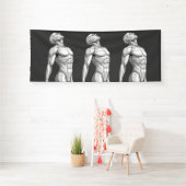 Android Anatomy: Male Cyborg Giant Wall Banner (Insitu)