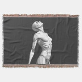 Android Anatomy - Premium Cozy Fleece Blanket Deken (Voorkant)