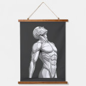 Android Anatomy: Triple Cyborg Tapestry Set Hangend Wandkleed (Voorkant 2)