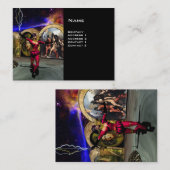 ANDROID BALLET, Black Science Fiction Visitekaartje (Voorkant / Achterkant)