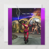 ANDROID BALLET, Red Paars Blue Science Fiction