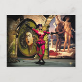 ANDROID BALLET, sciencefiction Briefkaart (Voorkant)