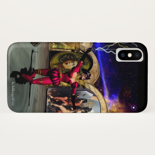 ANDROID BALLET, sciencefiction Case-Mate iPhone Case (Achterkant (horizontaal))