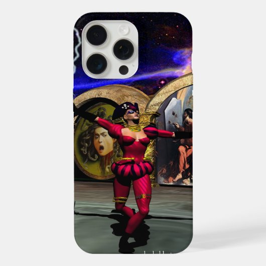 ANDROID BALLET, Sciencefiction iPhone Hoesje (Achterkant)