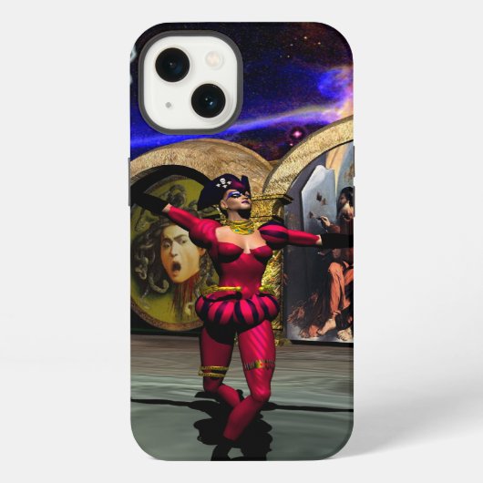 ANDROID BALLET, Sciencefiction iPhone Hoesje (Achterkant)