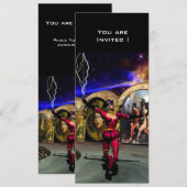 ANDROID BALLET, sciencefiction Kaart (Voorkant / Achterkant)