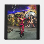 ANDROID BALLET, sciencefiction Magneet (Voorkant)