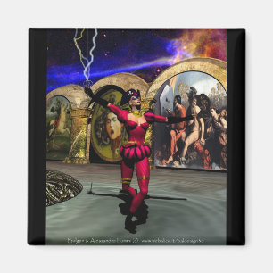 ANDROID BALLET, sciencefiction Magneet