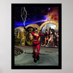 ANDROID BALLET, sciencefiction Poster