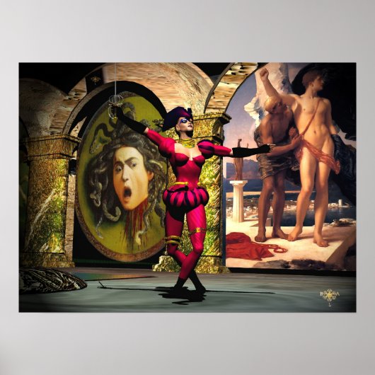 ANDROID BALLET, sciencefiction Poster (Voorkant)