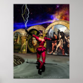 ANDROID BALLET, sciencefiction Poster (Voorkant)