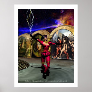 ANDROID BALLET, sciencefiction Poster