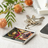 ANDROID BALLET, sciencefiction Sleutelhanger (Zijkant)