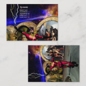 ANDROID BALLET, sciencefiction Visitekaartje (Voorkant / Achterkant)