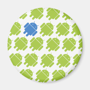 Android Blue vliegen Magneet