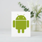 Android Briefkaart (Staand voorkant)