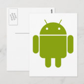 Android Briefkaart (Voorkant / Achterkant)