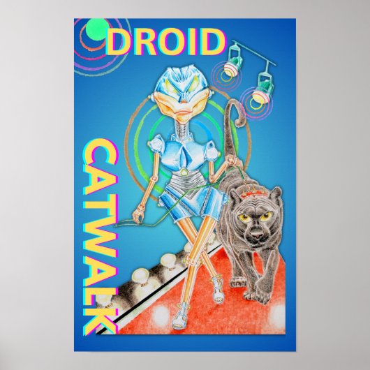 ANDROID CATWALK POSTER (Voorkant)