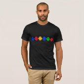 Android Colors T-shirt (Voorkant volledig)