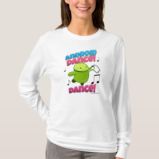 Android Dance Dance T-shirt (Voorkant)
