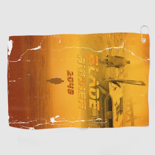 Android Dreams 2049 Golfhanddoek (Horizontaal)