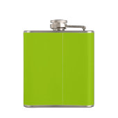 Android Green Decor Keep Calm and Jouw tekst Heupfles (Achterkant)