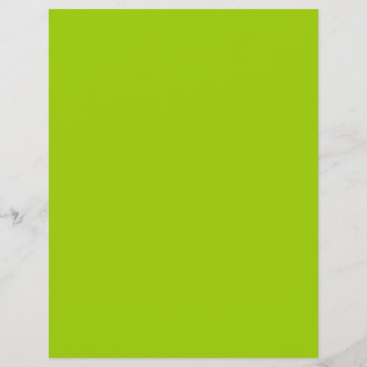 Android Green Keep Calm and Jouw tekst Flyer (Achterkant)