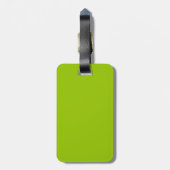 Android Green Keep Calm have Jouw tekst Bagagelabel (Achterkant verticaal)