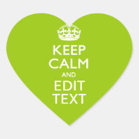 Android Green Keep Calm have Jouw tekst