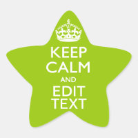Android Green Keep Calm have Jouw tekst