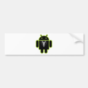 Android green opsluiten bumpersticker