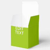Android Green Style houdt kalm en Jouw tekst Bedankdoosjes (Geopend)